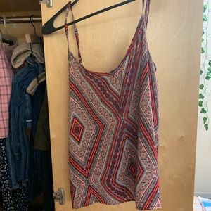Tribal print tank top